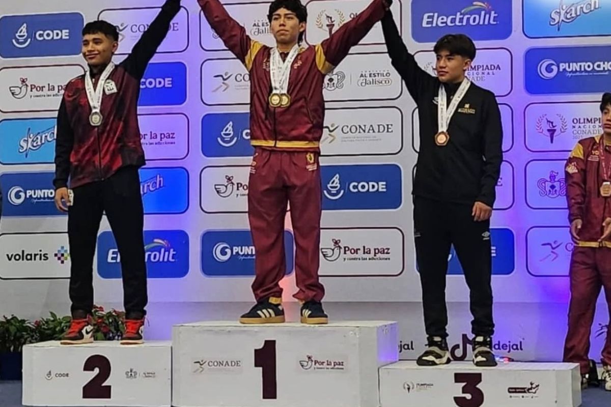 El atleta subió dos veces al podio | Foto: Especial