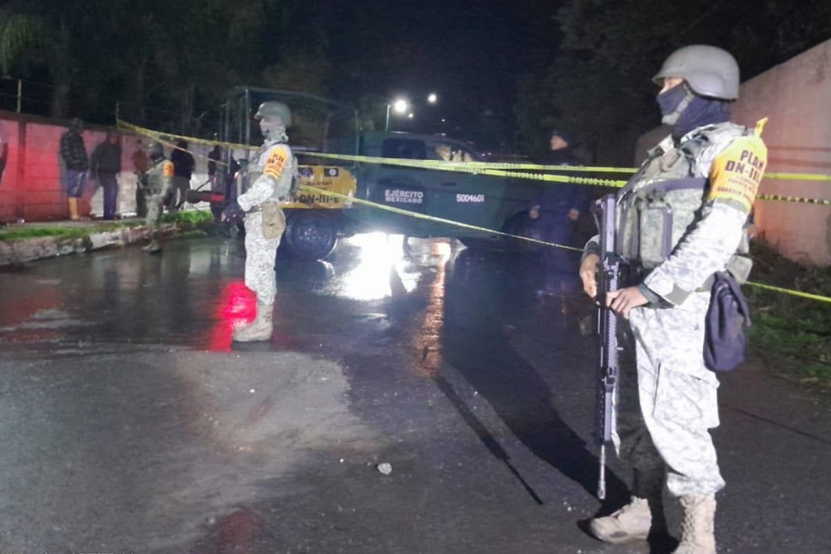 Efectivos del Ejército activaron el Plan DN-III-E en el municipio | Foto: Especial