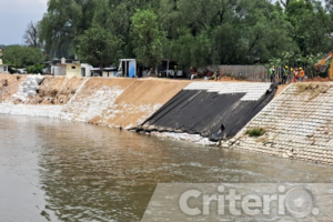 La ribera del río fue escenario de trabajos comunitarios y oficiales, que buscan mejorar el entorno y reducir riesgos en la zona de influencia de la presa Endhó