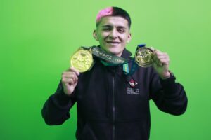 Con 108 peleas en su récord, el hidalguense sigue entrenando para cumplir su sueño de representar a México en unos Juegos Olímpicos