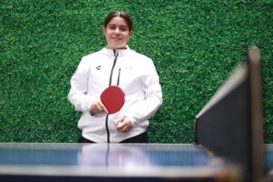 Ximena, junto a su entrenador Néstor Muñoz, confía en la conexión y trabajo en equipo forjados durante años