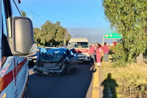 El accidente ocurrió en la carretera Pachuca-Actopan, cerca de la comunidad del Durazno