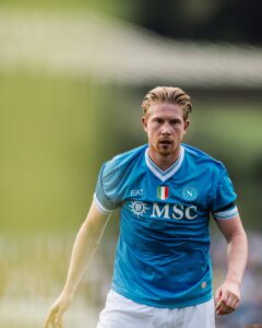 Kevin de Bruyne se reencuentra con Romelu Lukaku en Napoli, con la misión de defender el Scudetto