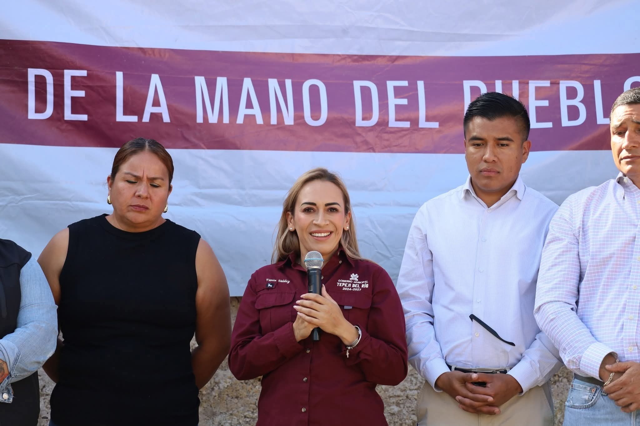 Inicia Tepeji pavimentación en Santiago Tlapanaloya