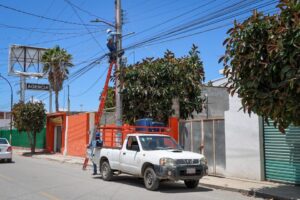 Campaña de modernización avanza en colonias de Tlahuelilpan