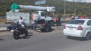 El incidente dejó una persona lesionada y causó retrasos en el tráfico hacia el centro de Pachuca