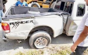 El accidente ocurrió cerca del puente vehicular en la comunidad de Conejos, Atotonilco de Tula
