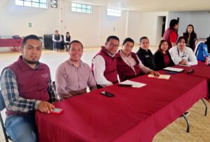 La sesión de trabajo fue presidida por Admin Ramírez, secretario general municipal