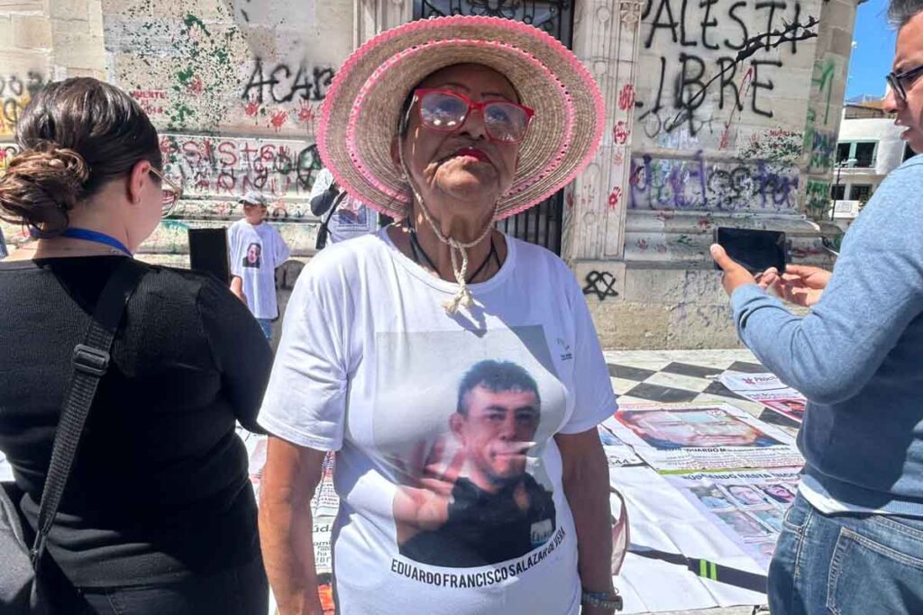 Hortensia, madre buscadora,  señala que acudir a las búsquedas representa un impacto económico | Foto: Jesús León