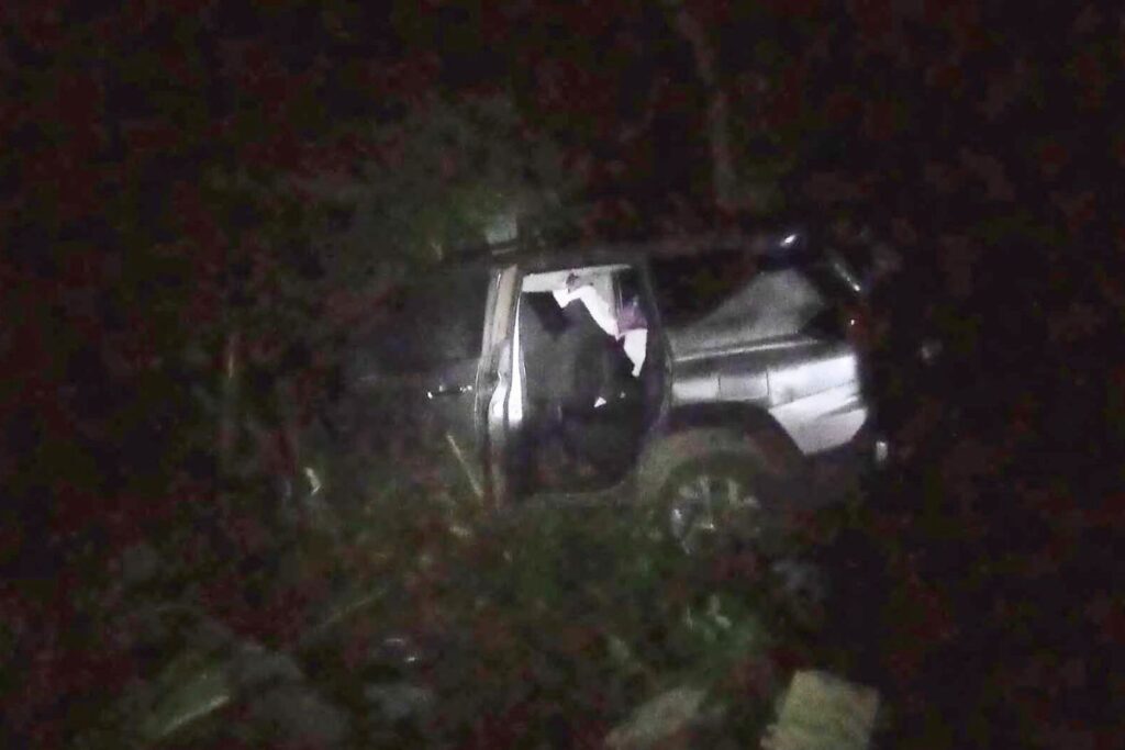 Hijo del alcalde de Huautla se implicó en un accidente vial; al parecer manejaba ebrio