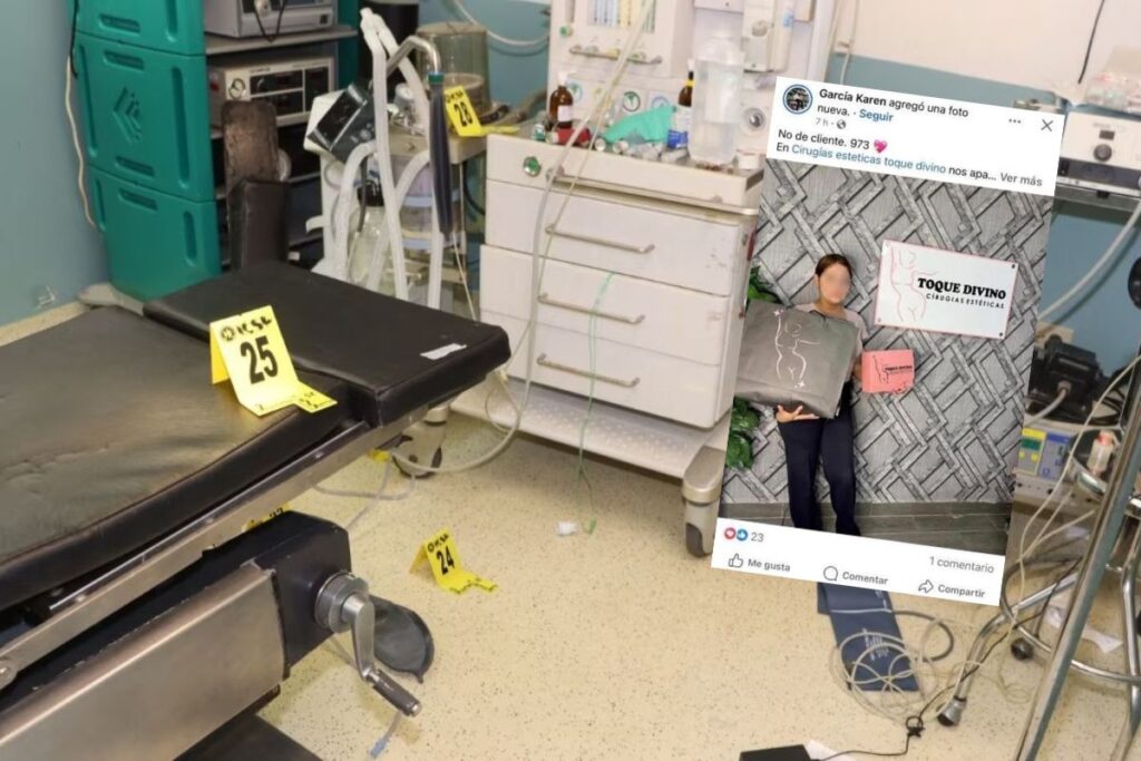Fue a Nuevo León a hacerse una operación estética, pero ya no salió del quirófano con vida