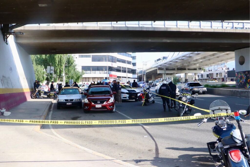 En Pachuca, taxistas se implican en una riña cerca de la central de autobuses; ¿hubo detenidos?