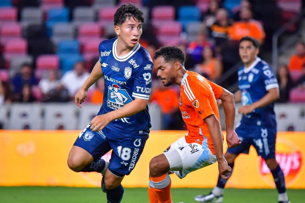 Hace su tarea: el Pachuca vence al Houston Dynamo y sueña con los cuartos de la Leagues Cup