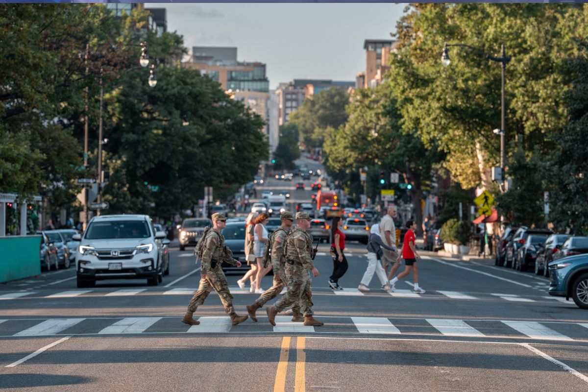El presidente anunció que prevé la presencia de tropas de la Guardia Nacional en Chicago y Nueva York | Foto: AFP