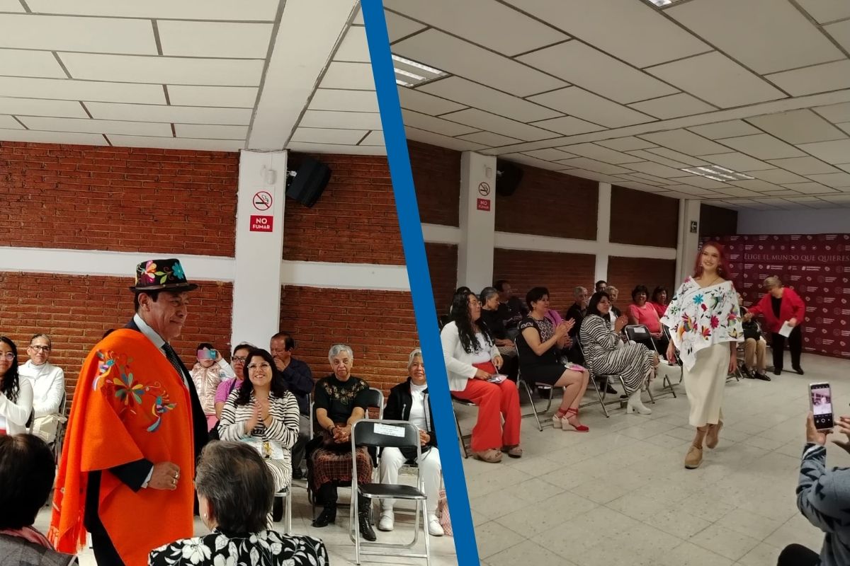 Cada participante modeló ropa de creación propia | Foto: Especial