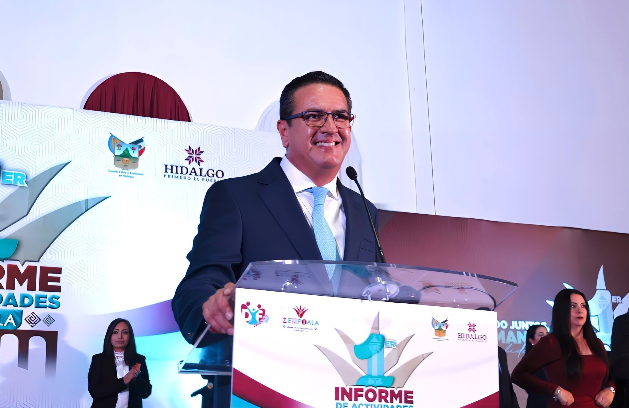 Ciudadanía y asamblea acompañaron el informe del alcalde de Zempoala