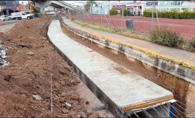 Concluye reencarpetado en tramo del bulevar Felipe Ángeles en Pachuca.