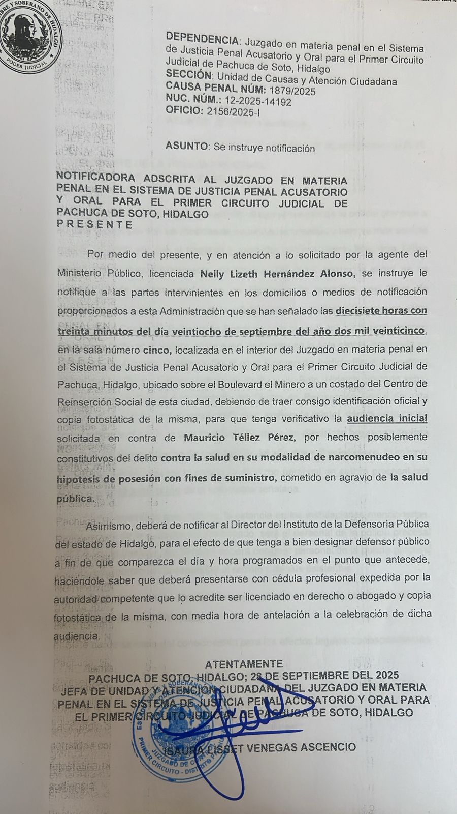 El martes se llevará a cabo otra audiencia por el caso de Mauricio | Foto: Especial