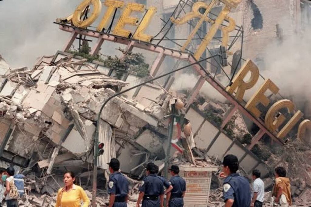 Edificios emblemáticos colapsaron durante los sismos de 1985 y 2017