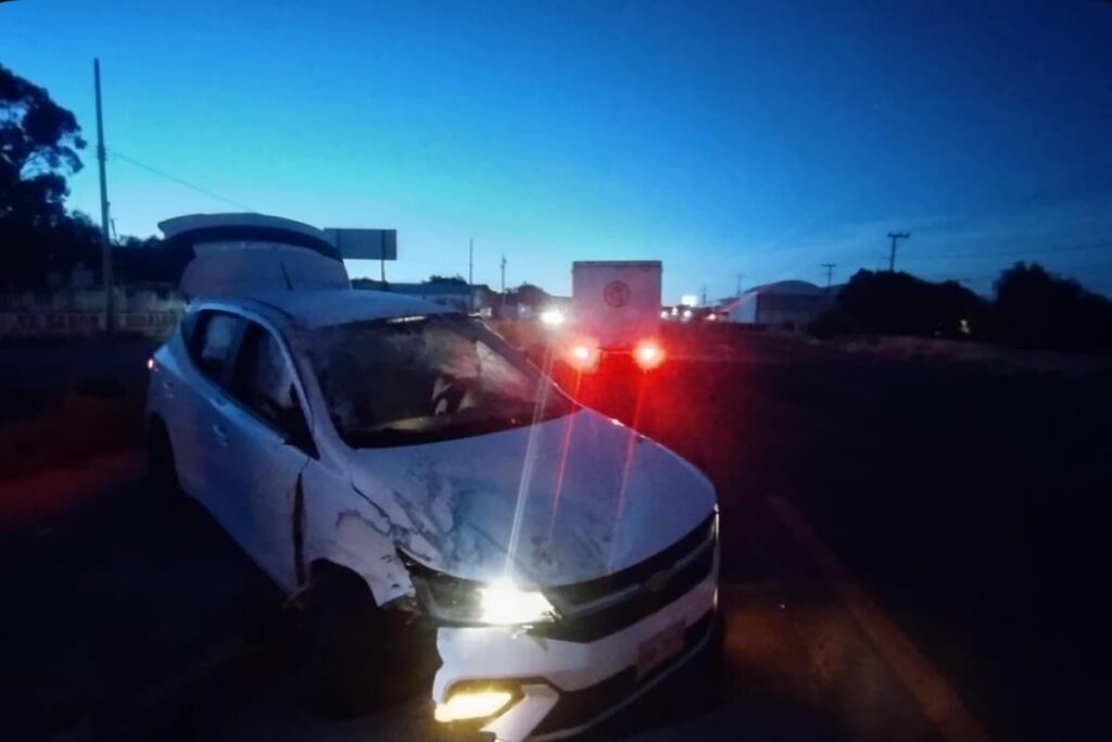 Un lesionado tras volcadura en carretera de Pachuca-Sahagún