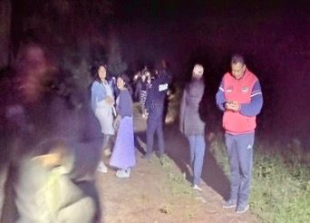 Así lucía el grupo de excursionistas extraviados en Mineral del Chico