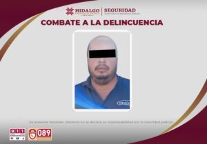 Operativo en Hueyotlipa dejó un detenido y aseguramiento de armas.