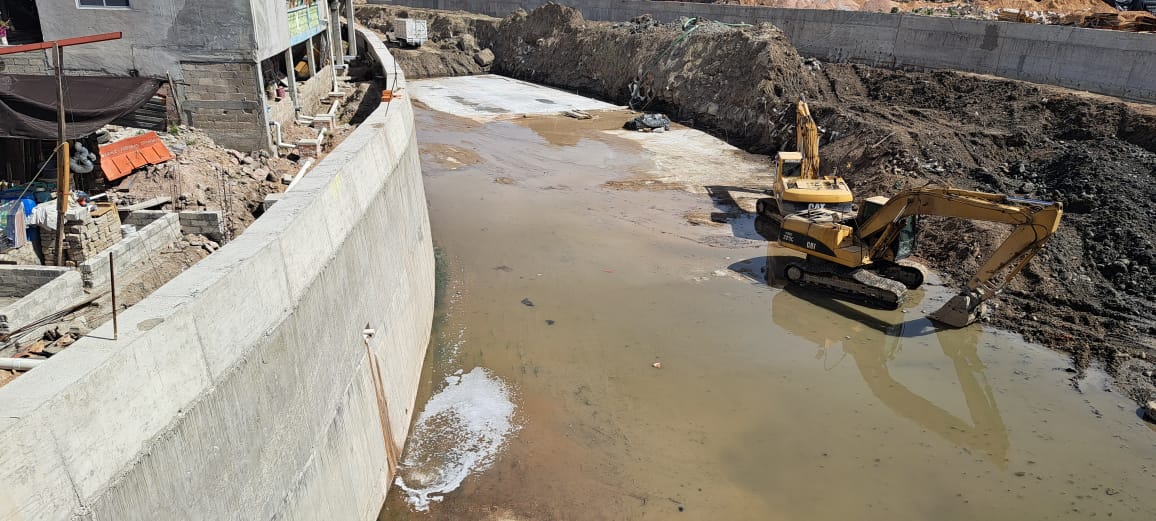 400 millones de pesos para la construcción de colectores marginales en el río Tula