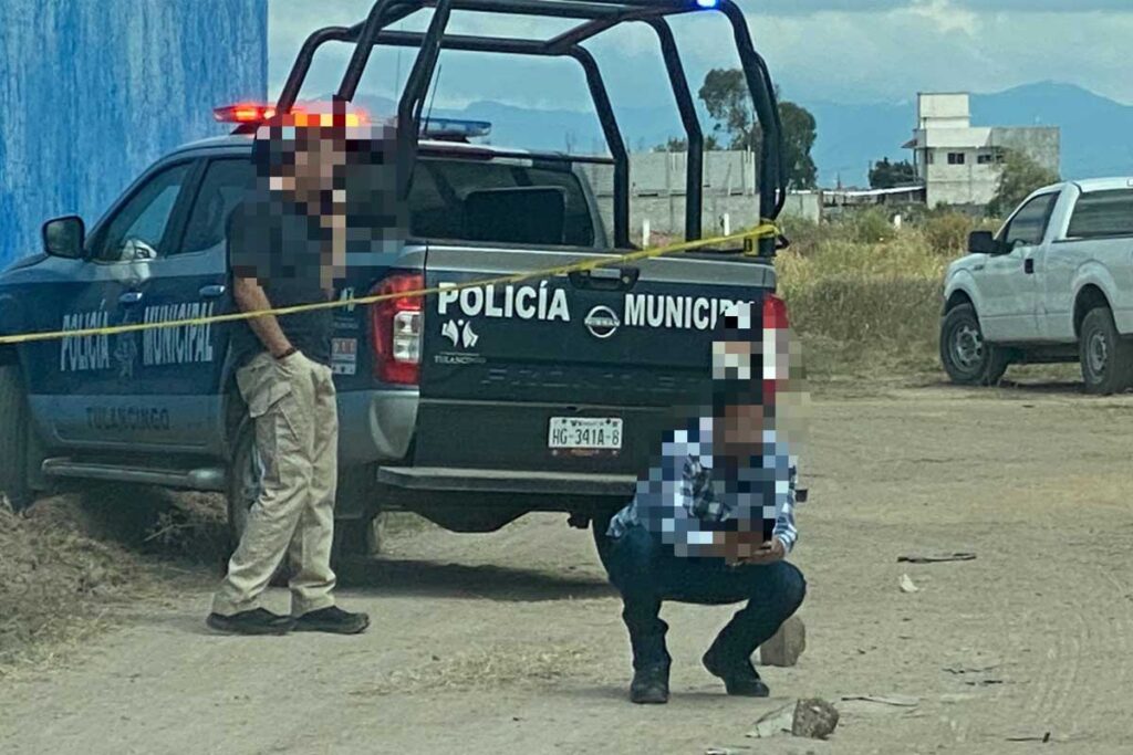 El funcionario se condujo por sí mismo al estacionamiento del Centro Cívico Social de Tulancingo para solicitar apoyo
