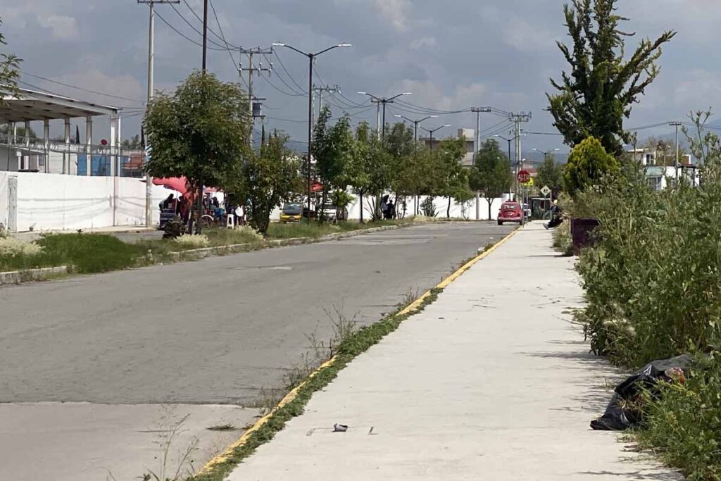 En las colonias Fuentes de Tizayuca y Haciendas de Tizayuca la falta de mantenimiento es evidente