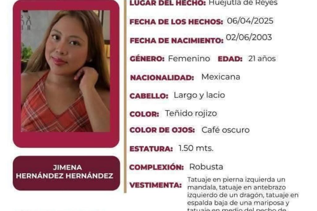Mujer desaparecida en Hidalgo fue hallada sin vida en Veracruz; ¿qué se sabe del caso?