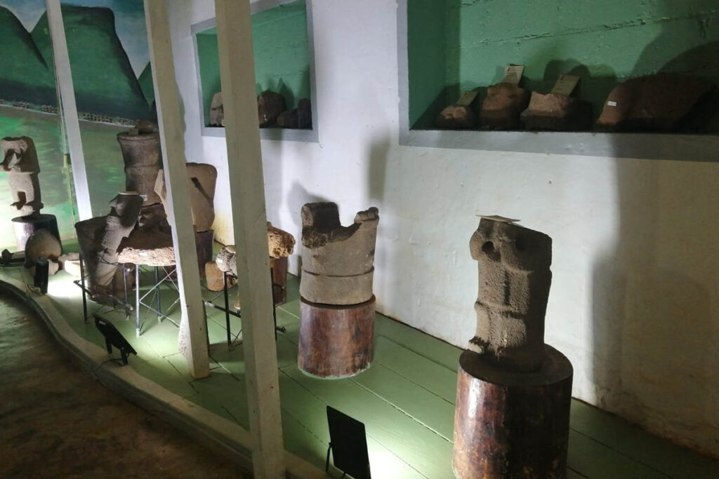 De acuerdo con Faustino Bernardino Cueva, el museo se resguardan las piezas de manera adecuada