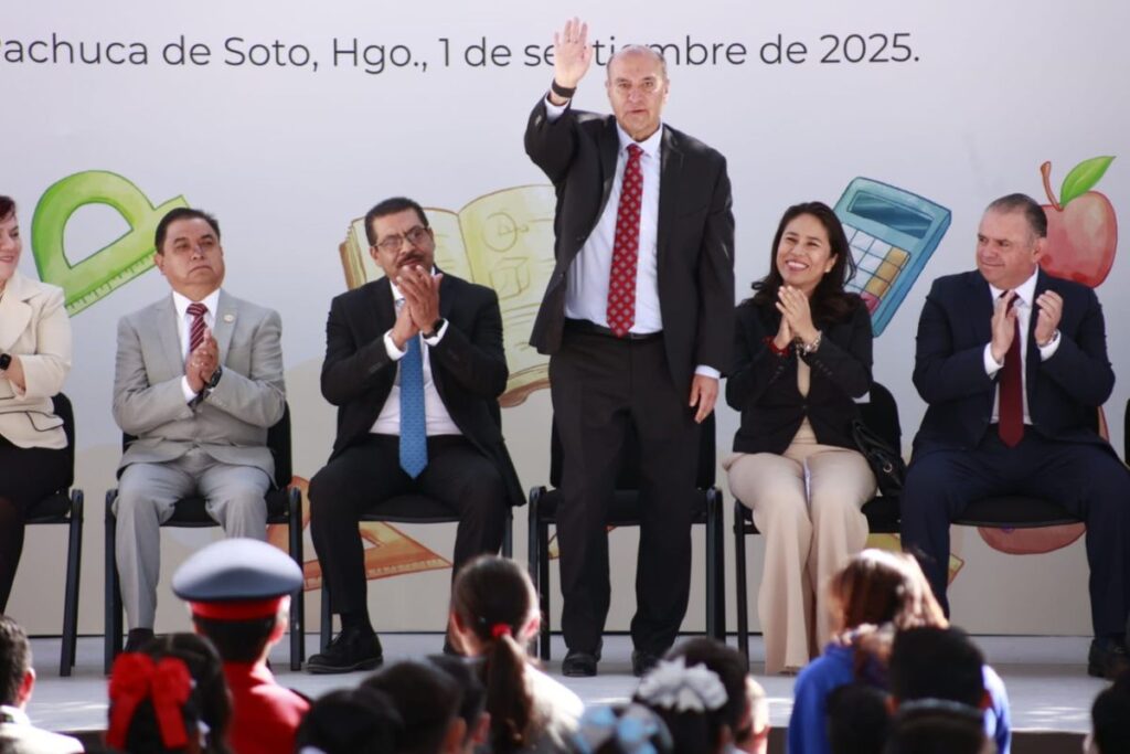 Primaria en Pachuca estrena instalaciones en este regreso a clases tras millonaria inversión