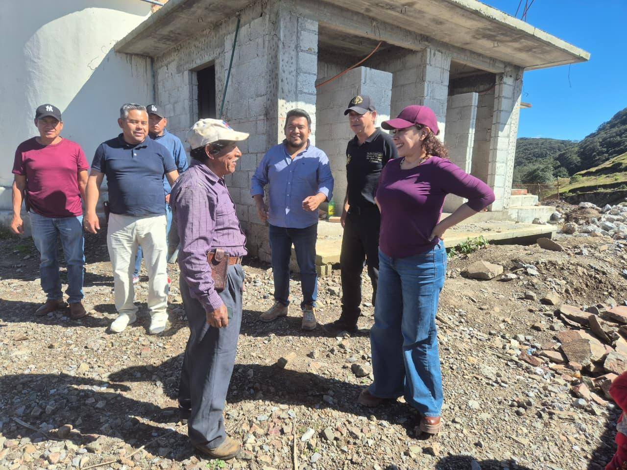 Las brigadas de Protección Civil y Obras Públicas evalúan los daños en los caminos rurales de Actopan
