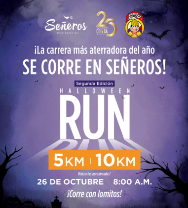 La Halloween Run permitirá correr junto a tu mascota o con perritos del refugio