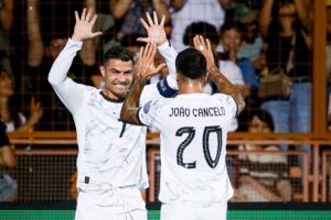 Cristiano Ronaldo lidera a Portugal con 39 goles en fases de clasificación y busca mantener el primer lugar del Grupo F