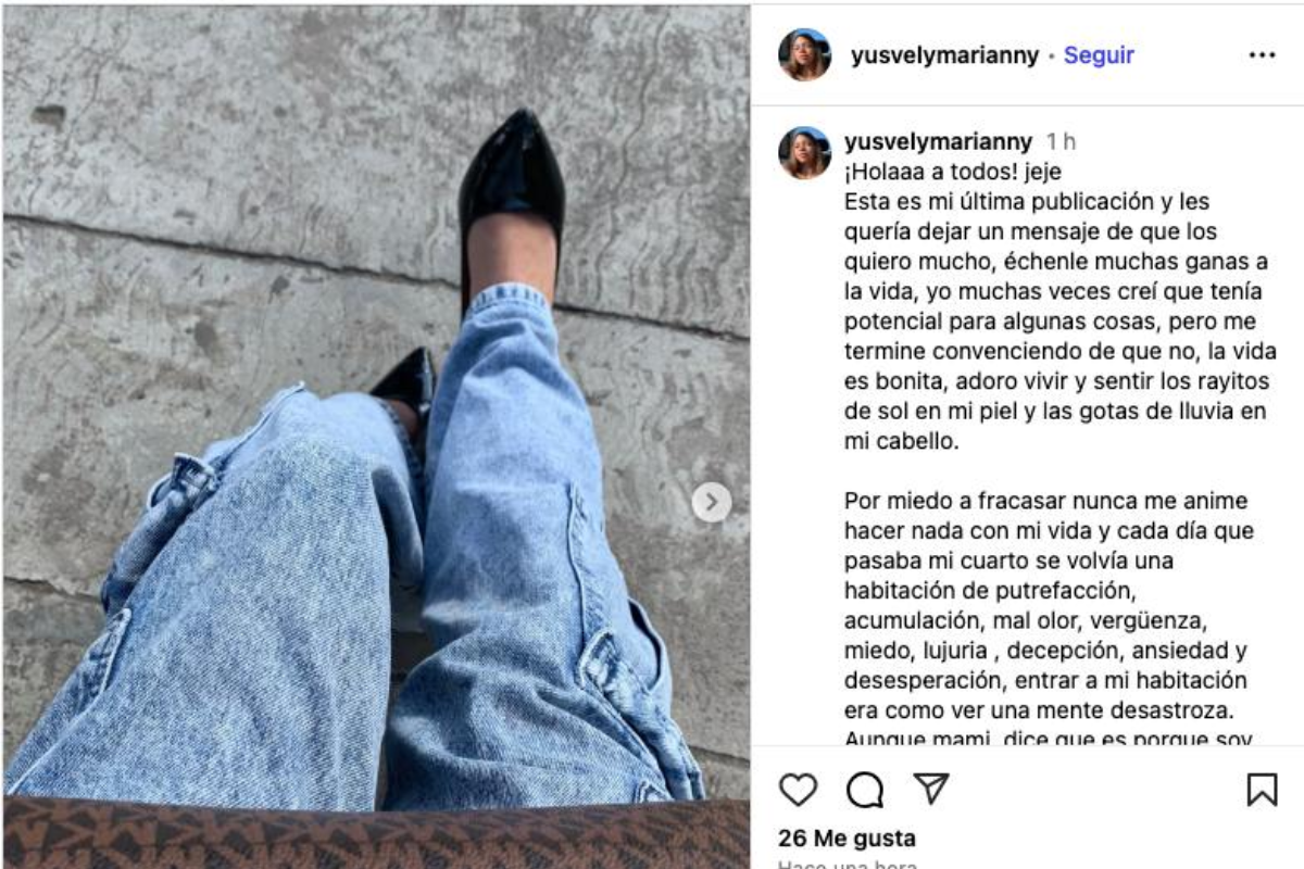 La joven habría dejado un mensaje en redes antes del suceso en Puebla.