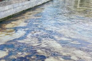El derrame se originó en el Emisor Central de la refinería Miguel Hidalgo, en Tula, tras una falla de contención causada por una suspensión eléctrica ocurrida el sábado