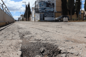Los trabajos abarcan desde la Cruz Roja hasta el cruce con el bulevar Ramón G. Bonfil, en sentido de Actopan hacia el bulevar Felipe Ángeles
