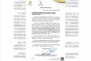 Autoridades judiciales señalaron que la prioridad es garantizar la integridad de todas las personas que acuden a los juzgados