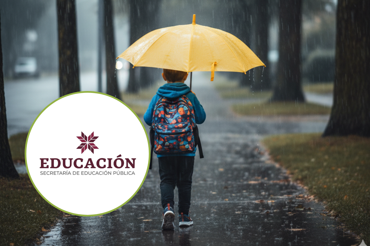 La SEPH determinó interrumpir las actividades presenciales en todos los niveles educativos del estado ante las fuertes lluvias que se prevé continúen los próximos días