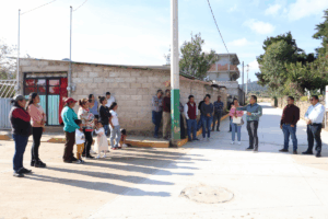 La obra en la calle Sauce incluyó tubería sanitaria, pozos de visita y concreto hidráulico para garantizar una infraestructura duradera y funcional en La Cañada