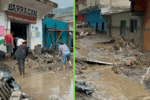 Habitantes de la zona Otomí-Tepehua enfrentan cortes de energía, falta de comunicación y caminos bloqueados tras los deslaves ocasionados por las lluvias