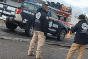 El motociclista perdió la vida tras derrapar frente a la gasolinera de San Agustín Tlaxiaca, en la carretera Pachuca-Actopan.