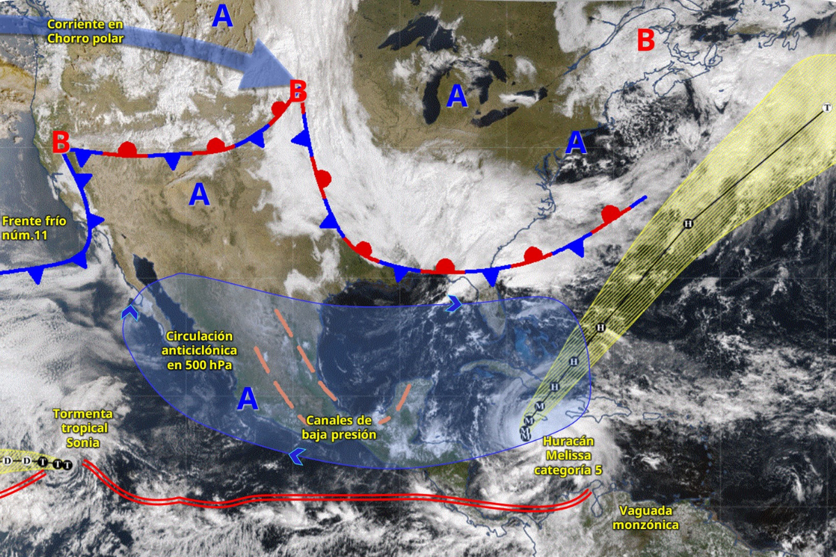 Cielos despejados y sin lluvia caracterizarán el clima en Hidalgo este martes