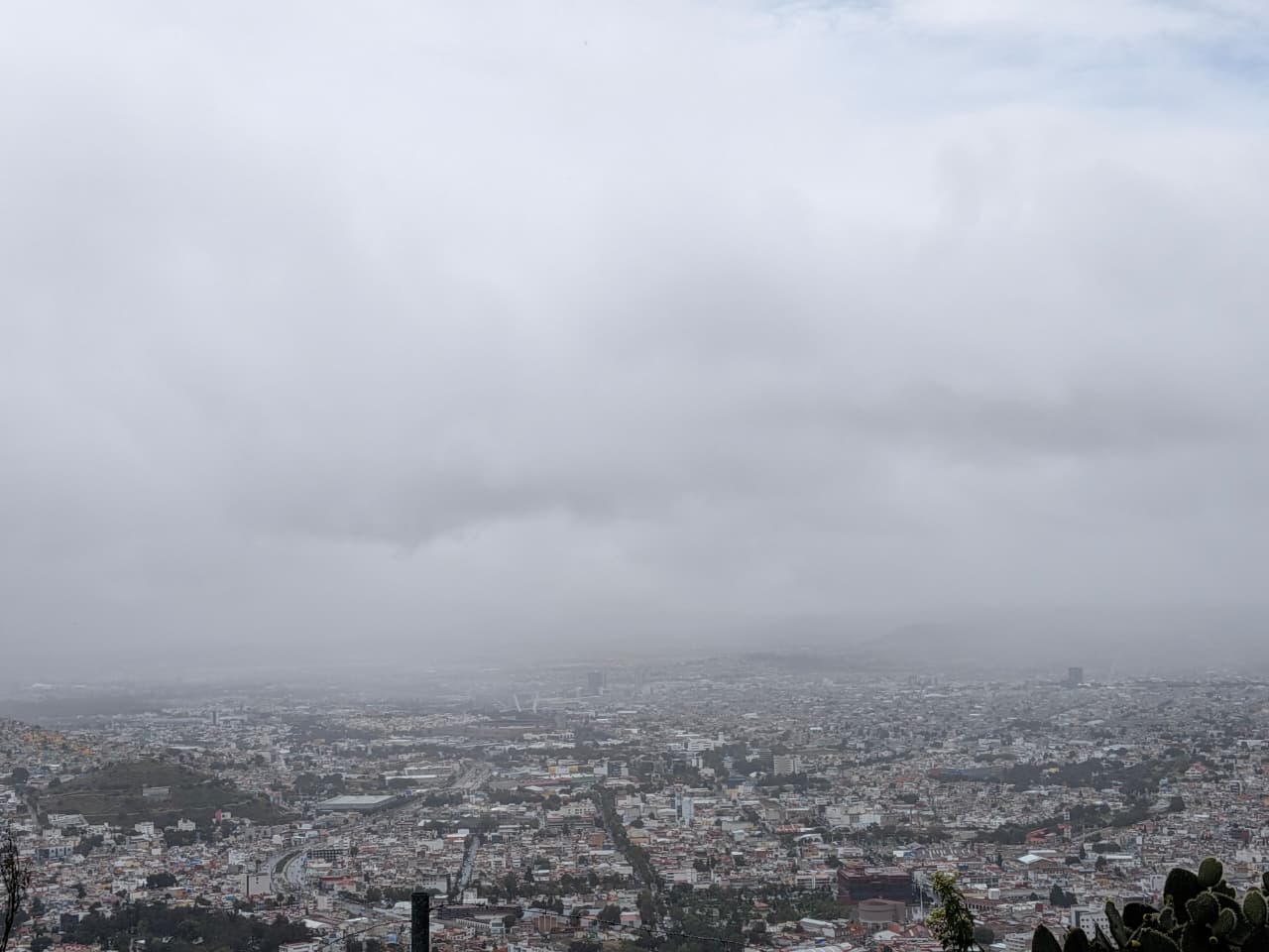 En Hidalgo, Conagua prevé lluvias torrenciales y posibles deslaves en zonas altas