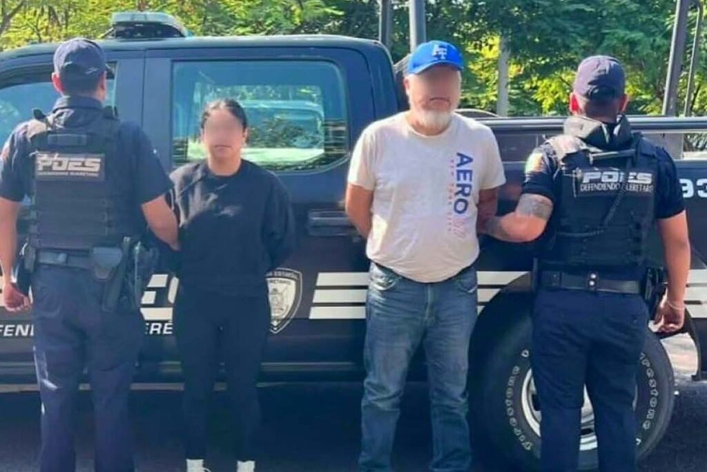 Johnny René N, director del DIF de Pisaflores, quien fue detenido en Querétaro, portaba un arma de fuego