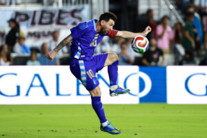Messi sumó dos asistencias ante Puerto Rico y se convirtió en el jugador con más pases decisivos en selecciones