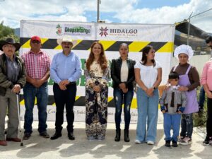 La nueva etapa de obra beneficiará a la comunidad escolar del barrio de San Antonio, en Chapantongo