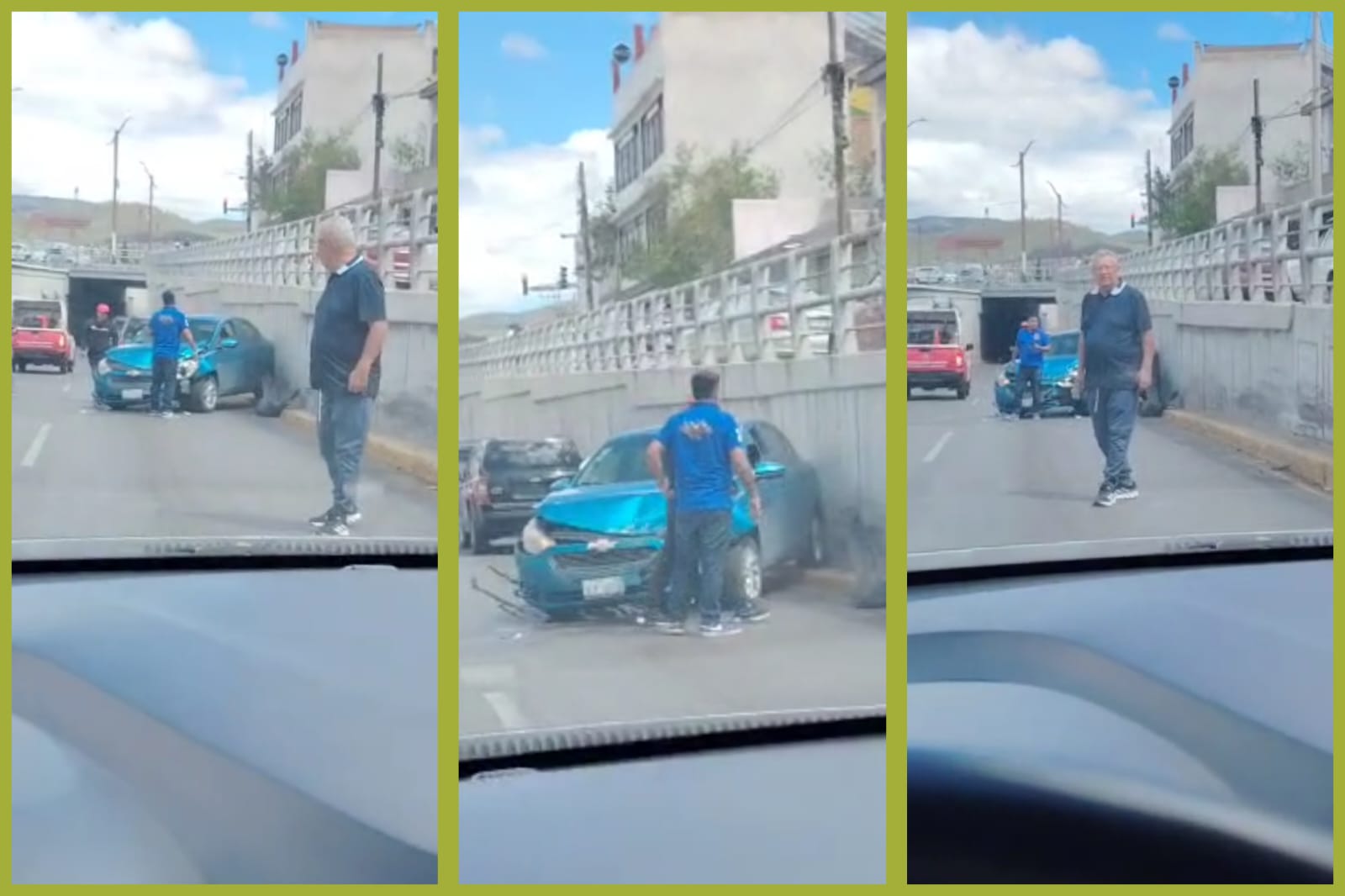 Zona del bulevar Everardo Márquez, donde se han registrado múltiples choques.