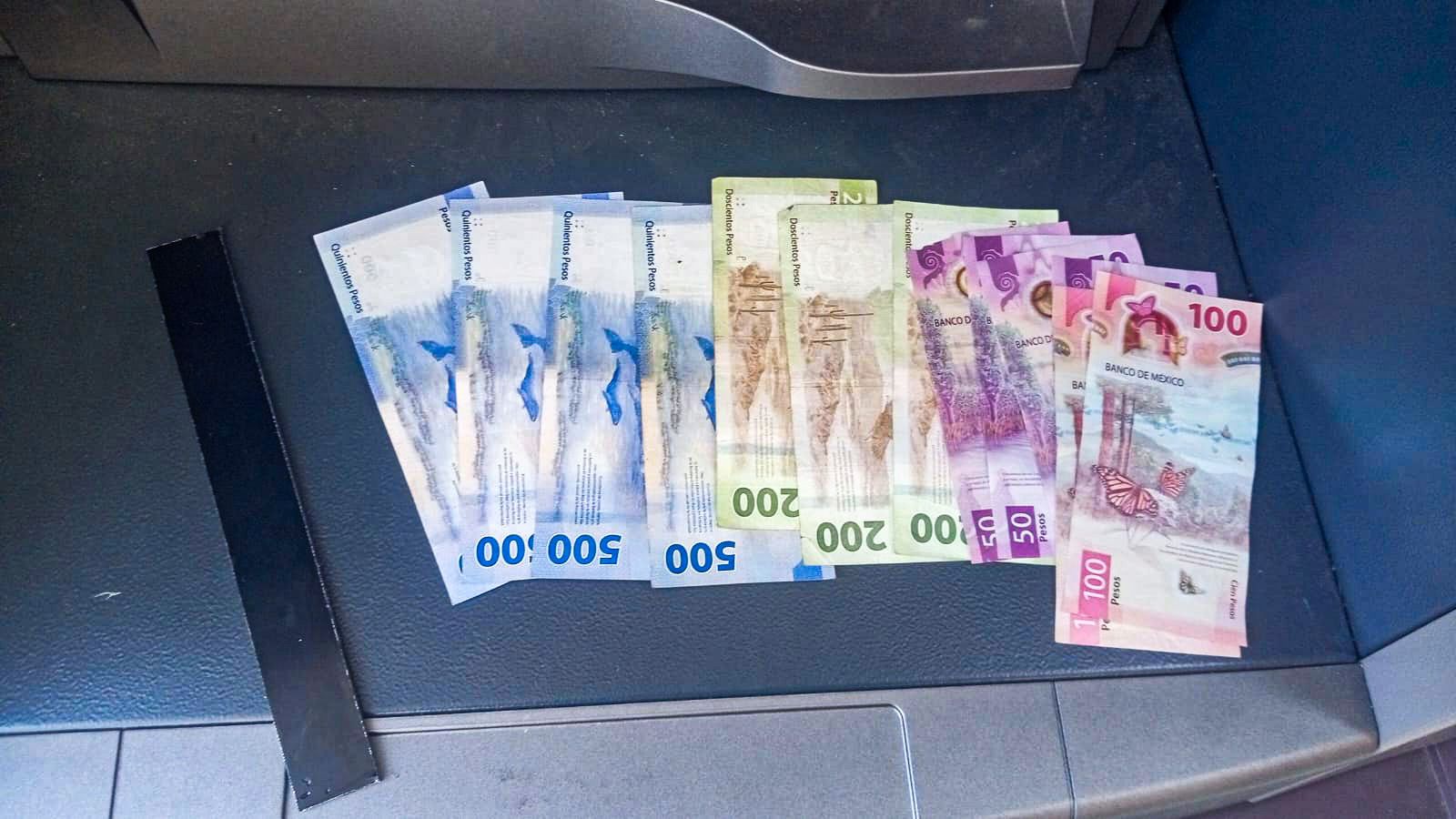 Se desmanteló la trampa en el cajero tras el reporte de la ciudadana
